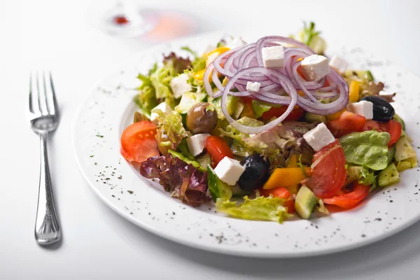 Греческий салат — стоковое фото