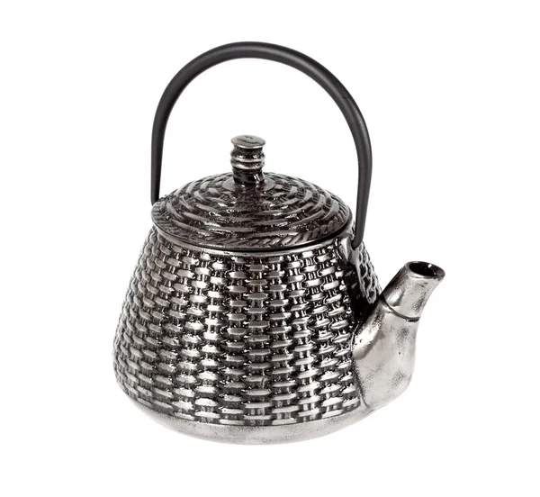 Metall Teekanne für Tee — Stockfoto
