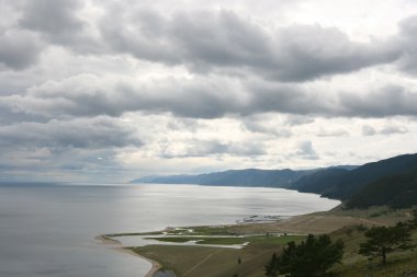 Baikal lake clipart