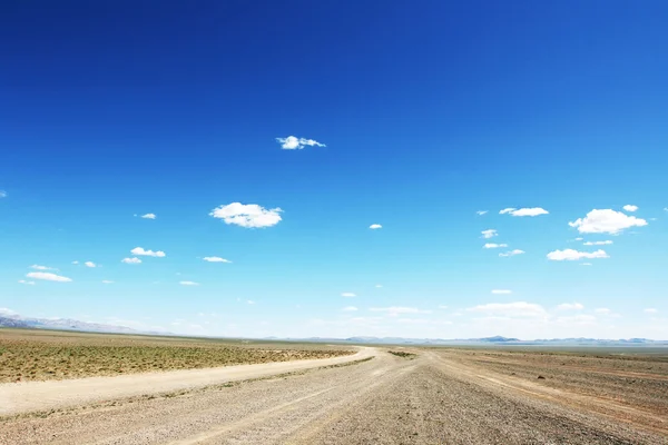 Mongolische Autobahn — Stockfoto