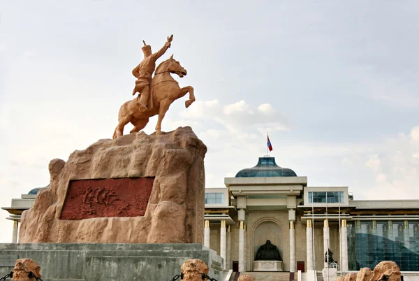 Statues of Ulan Bator — Stock Photo, Image