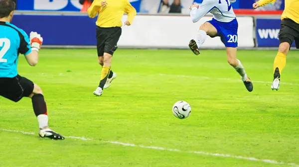 Soccer match — Stock Photo, Image