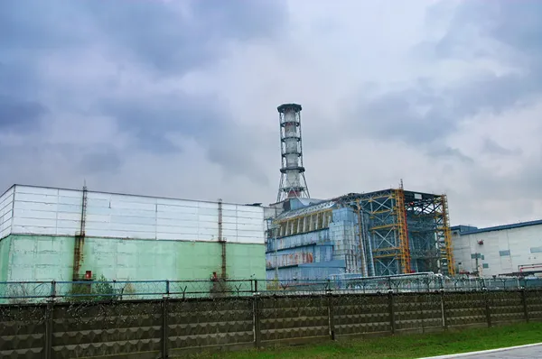 Атомна електростанція Чорнобиль — стокове фото