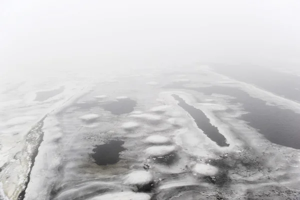 Rivière d'hiver — Photo