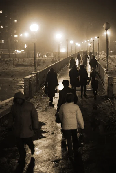 도시 통근 — 스톡 사진
