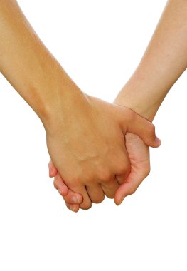 Hand in a hand clipart