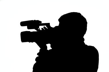 Video operator clipart