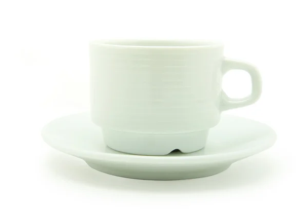 Белая чашка — стоковое фото