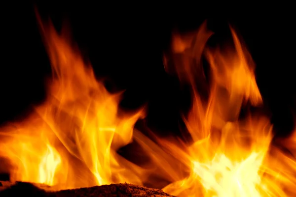 Belo fogo. — Fotografia de Stock