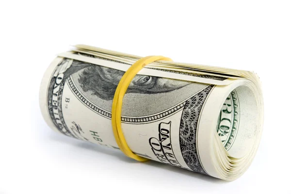 Roll of dollars — Stock Photo, Image
