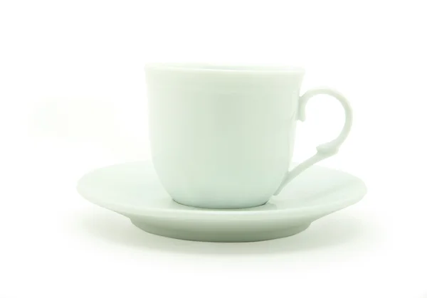 Beyaz kahve fincanı — Stok fotoğraf