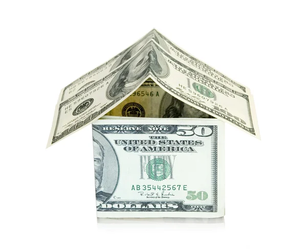 Geld huis — Stockfoto
