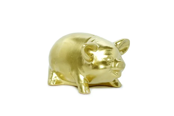 stock image Golden piggy bank