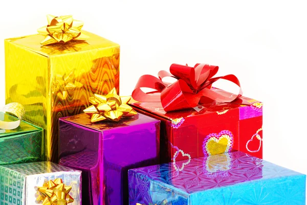 Regalos caja de Navidad — Foto de Stock