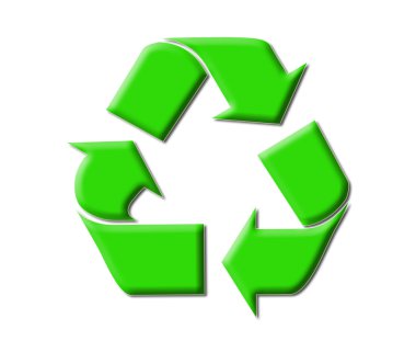 Recycle symbol clipart