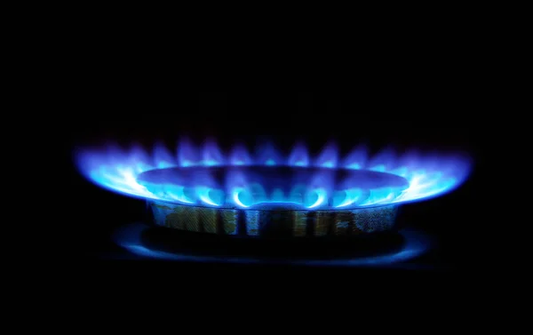 Płomienie gazu — Zdjęcie stockowe