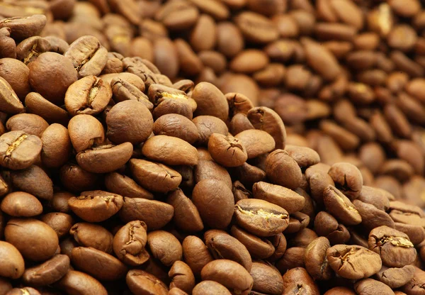 Ароматичні кава в зернах — стокове фото