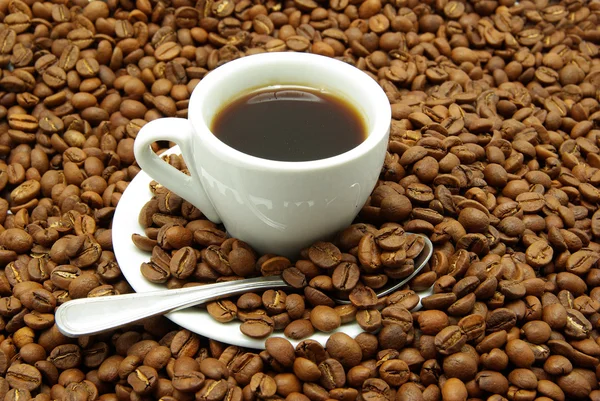 Tasse mit Kaffee — Stockfoto