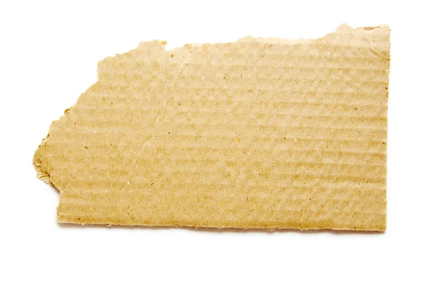 Piece of cardboard — Stock Photo, Image