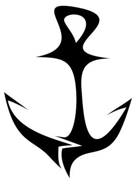 Anchor - tattoo clipart