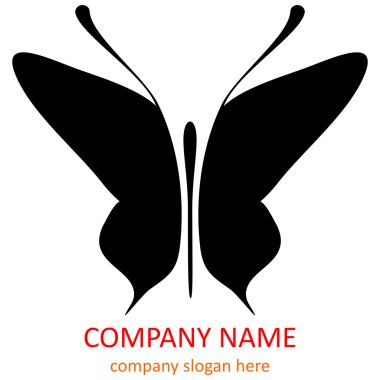 Logotype - butterfly clipart