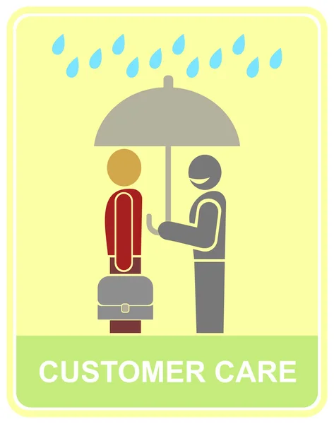 Customer care — Stock Vector