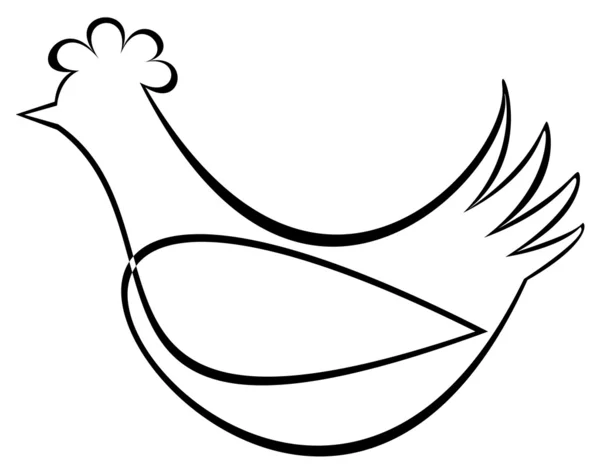 Pollo — Archivo Imágenes Vectoriales