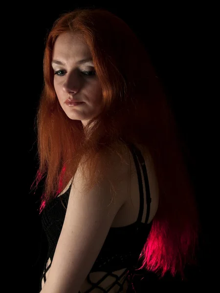 Beauté aux cheveux roux — Photo