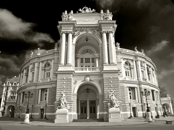 Edifício Opera Theatre em Odessa Ucrânia — Fotografia de Stock
