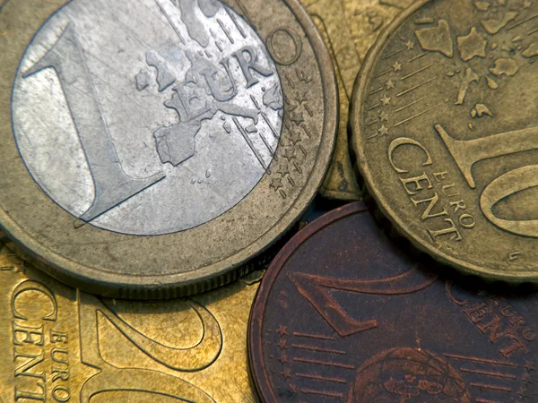 stock image Euro Cents Close-up