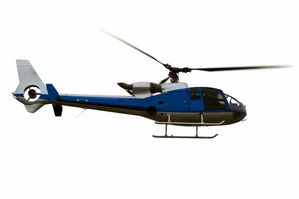 Helicóptero airborne close-up — Fotografia de Stock