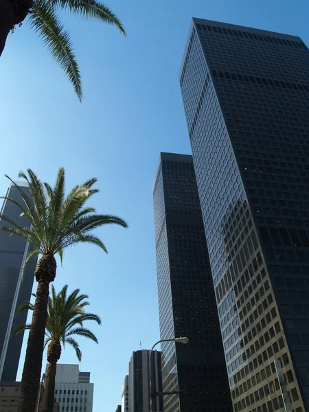 Λος Άντζελες ουρανοξύστες Royalty Free Φωτογραφίες Αρχείου