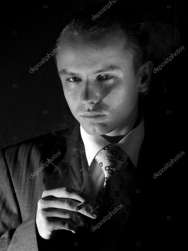 Young mafia member — Stock Photo © antony84 #1078641