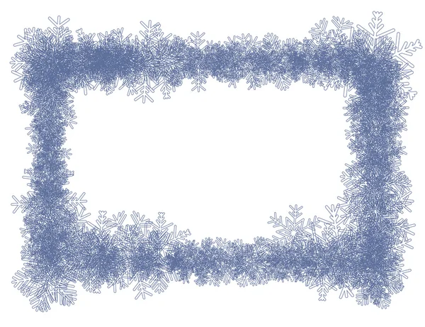 Winter frame — Stockvector