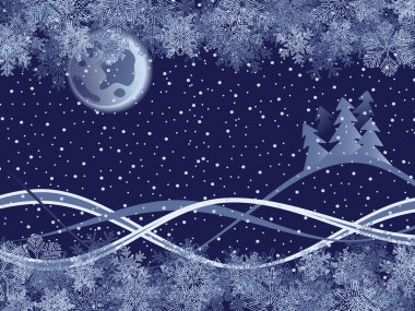 Winter Background clipart