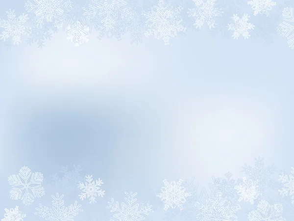 Winter Frame — Stock Vector