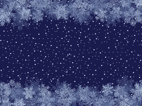 冬季帧 — 图库矢量图片
