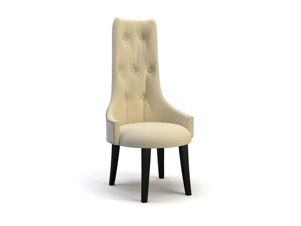 Modern Interior Chair Isolated White Background — Stockfoto