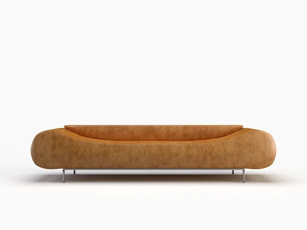 Render Modern Sofa Isolated White Background — Zdjęcie stockowe