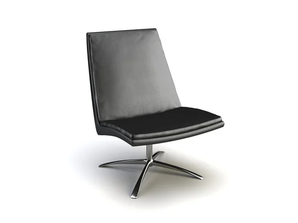 Modern Office Armchair Isolated White — Stockfoto