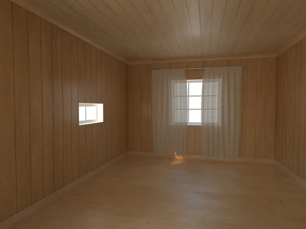 Interior Empty Room Modern Apartment — Foto de Stock