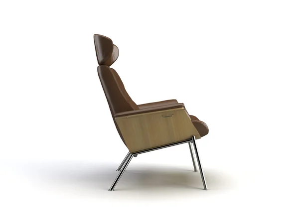 Modern Office Chair Isolated White — 图库照片