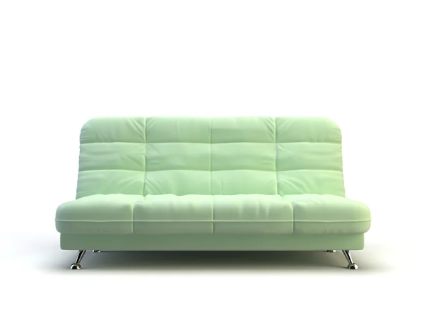 Modern Interior Sofa Isolated White — Stockfoto