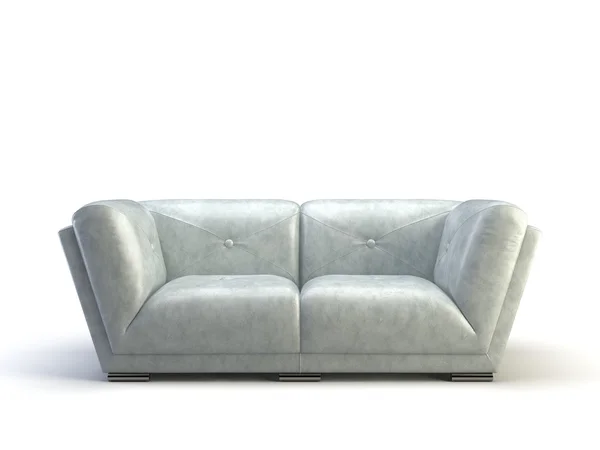 Modern Luxury Armchair Isolated White Background — Stockfoto
