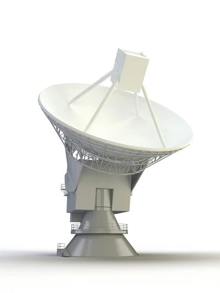 stock image satellite dish isolated on white background 