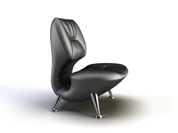 Moderner Sessel Isoliert Auf Weißem Hintergrund — Stockfoto