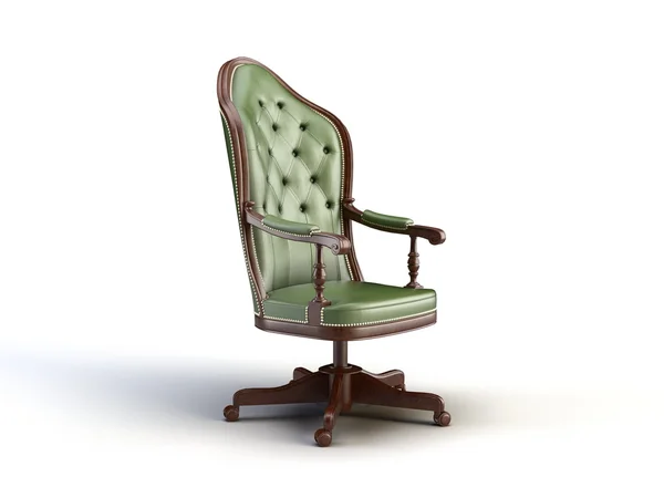 Old Antique Chair Isolated —  Fotos de Stock