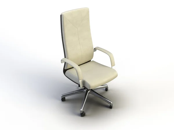 Image Empty Chair Isolated White Background — Zdjęcie stockowe