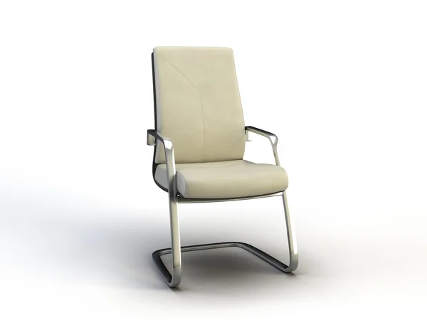 Office Chair Isolated White Background Clipping Path — Photo