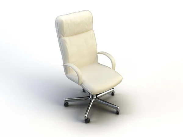 Nowoczesne Krzesło Białym Tle — Zdjęcie stockowe